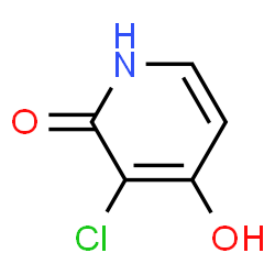 ChemSpider 2D Image | 3-Chloropyridine-2,4-diol | C5H4ClNO2