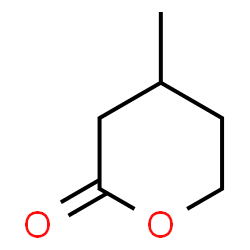 ChemSpider 2D Image | 4-Methyltetrahydro-2H-pyran-2-one | C6H10O2