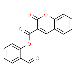 ChemSpider 2D Image | 2-Formylphenyl 2-oxo-2H-chromene-3-carboxylate | C17H10O5