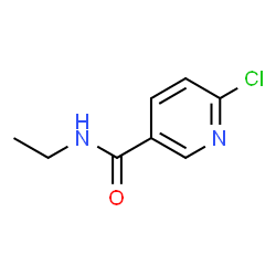 ChemSpider 2D Image | 6-Chloro-N-ethylnicotinamide | C8H9ClN2O