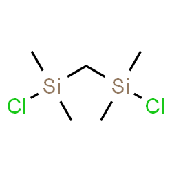 ChemSpider 2D Image | Methane, bis(dimethylchlorosilyl)- | C5H14Cl2Si2