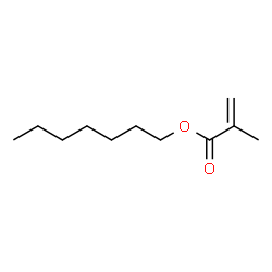 ChemSpider 2D Image | Heptyl Methacryate | C11H20O2