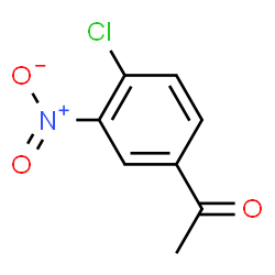 ChemSpider 2D Image | 4-Chloro-3-nitroacetophenone | C8H6ClNO3