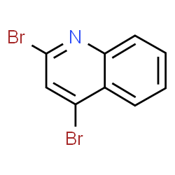ChemSpider 2D Image | 2,4-Dibromoquinoline | C9H5Br2N