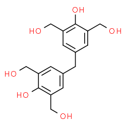 ChemSpider 2D Image | 4,4'-Methylenebis[2,6-bis(hydroxymethyl)phenol] | C17H20O6