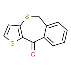 ChemSpider 2D Image | Thieno[3,2-c][2]benzothiepin-10(5H)-one | C12H8OS2