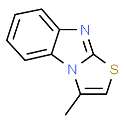 ChemSpider 2D Image | 3-Methyl[1,3]thiazolo[3,2-a]benzimidazole | C10H8N2S