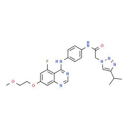 ChemSpider 2D Image | AZD 3229 | C24H26FN7O3
