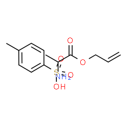 ChemSpider 2D Image | Allyl alaninate 4-methylbenzenesulfonate (1:1) | C13H19NO5S