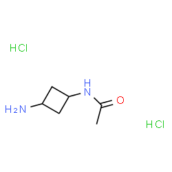 ChemSpider 2D Image | N-(3-Aminocyclobutyl)acetamide dihydrochloride | C6H14Cl2N2O
