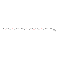 ChemSpider 2D Image | 2,5,8,11,14,17,20-Heptaoxatricos-22-yne | C16H30O7