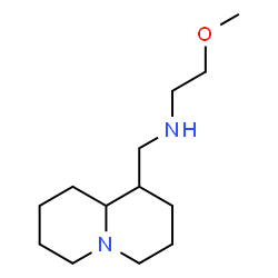 ChemSpider 2D Image | 2-Methoxy-N-(octahydro-2H-quinolizin-1-ylmethyl)ethanamine | C13H26N2O