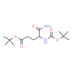 ChemSpider 2D Image | 2-Methyl-2-propanyl N~2~-{[(2-methyl-2-propanyl)oxy]carbonyl}-alpha-glutaminate | C14H26N2O5