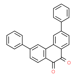 ChemSpider 2D Image | 3,6-Diphenyl-9,10-phenanthrenedione | C26H16O2