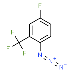 ChemSpider 2D Image | 1-Azido-4-fluoro-2-(trifluoromethyl)benzene | C7H3F4N3