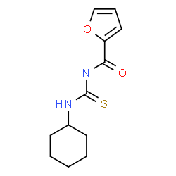 ChemSpider 2D Image | N-(Cyclohexylcarbamothioyl)-2-furamide | C12H16N2O2S