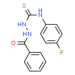 ChemSpider 2D Image | 2-Benzoyl-N-(4-fluorophenyl)hydrazinecarbothioamide | C14H12FN3OS