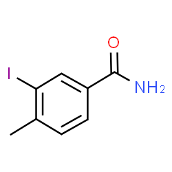 ChemSpider 2D Image | 3-Iodo-4-methylbenzamide | C8H8INO