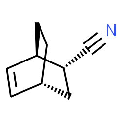 ChemSpider 2D Image | (1R,2R,4R)-Bicyclo[2.2.2]oct-5-ene-2-carbonitrile | C9H11N