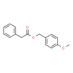 ChemSpider 2D Image | 4-Methoxybenzyl phenylacetate | C16H16O3