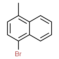 ChemSpider 2D Image | 1-Bromo-4-methylnaphthalene | C11H9Br
