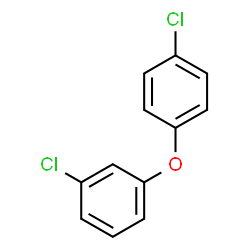 ChemSpider 2D Image | 1-Chloro-3-(4-chlorophenoxy)benzene | C12H8Cl2O