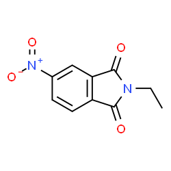 ChemSpider 2D Image | 2-Ethyl-5-nitro-isoindole-1,3-dione | C10H8N2O4