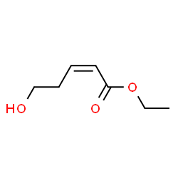ChemSpider 2D Image | Ethyl (2Z)-5-hydroxy-2-pentenoate | C7H12O3