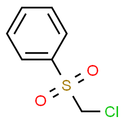 ChemSpider 2D Image | CHLOROMETHYL PHENYL SULFONE | C7H7ClO2S