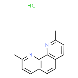 ChemSpider 2D Image | 2,9-dimethyl-1,10-phenanthroline hydrochloride | C14H13ClN2