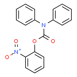 ChemSpider 2D Image | 2-Nitrophenyl diphenylcarbamate | C19H14N2O4