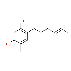 ChemSpider 2D Image | trichosorbicillin I | C13H18O2