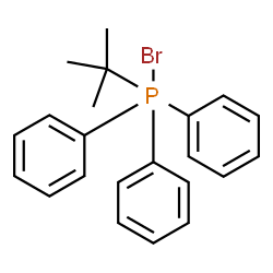 ChemSpider 2D Image | Bromo(2-methyl-2-propanyl)triphenylphosphorane | C22H24BrP