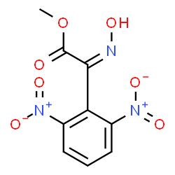 ChemSpider 2D Image | Methyl (2Z)-(2,6-dinitrophenyl)(hydroxyimino)acetate | C9H7N3O7