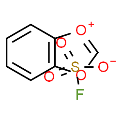 ChemSpider 2D Image | 1,3-Benzodioxol-1-ium sulfurofluoridate | C7H5FO5S