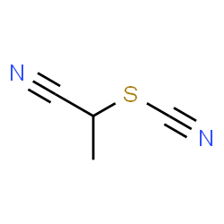 ChemSpider 2D Image | 1-Cyanoethyl thiocyanate | C4H4N2S