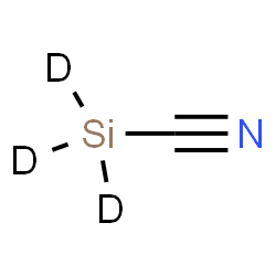 ChemSpider 2D Image | (~2~H_3_)Silanecarbonitrile | CD3NSi