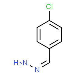 ChemSpider 2D Image | (1Z)-(4-Chlorobenzylidene)hydrazine | C7H7ClN2