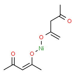ChemSpider 2D Image | Nickel(2+) (2Z)-4-oxo-2-penten-2-olate 4-oxo-1-penten-2-olate (1:1:1) | C10H14NiO4