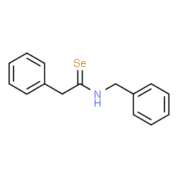 ChemSpider 2D Image | N-Benzyl-2-phenylethaneselenoamide | C15H15NSe