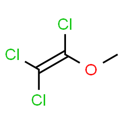 ChemSpider 2D Image | 1,1,2-Trichloro-2-methoxyethene | C3H3Cl3O