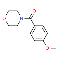 ChemSpider 2D Image | 4-(4-methoxybenzoyl)morpholine | C12H15NO3