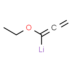 ChemSpider 2D Image | (1-Ethoxypropadienyl)lithium | C5H7LiO