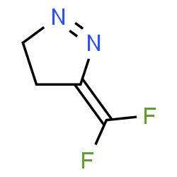 ChemSpider 2D Image | 3-(Difluoromethylene)-4,5-dihydro-3H-pyrazole | C4H4F2N2