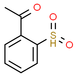 ChemSpider 2D Image | 1-[2-(dioxo-$l^{5}-sulfanyl)phenyl]ethanone | C8H7O3S