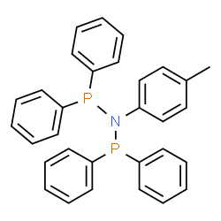 ChemSpider 2D Image | N-(Diphenylphosphino)-N-(4-methylphenyl)-P,P-diphenylphosphinous amide | C31H27NP2