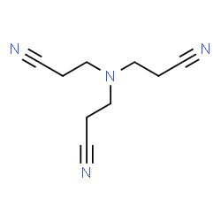 ChemSpider 2D Image | Tris(2-cyanoethyl)amine | C9H12N4