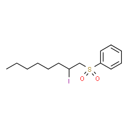 ChemSpider 2D Image | [(2-Iodooctyl)sulfonyl]benzene | C14H21IO2S