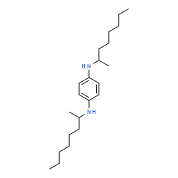 ChemSpider 2D Image | N,N'-DI-SEC-OCTYL-P-PHENYLENEDIAMINE | C22H40N2