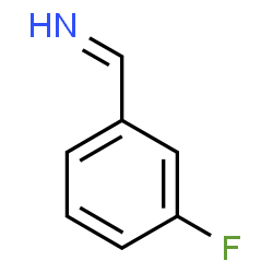 ChemSpider 2D Image | 1-(3-Fluorophenyl)methanimine | C7H6FN